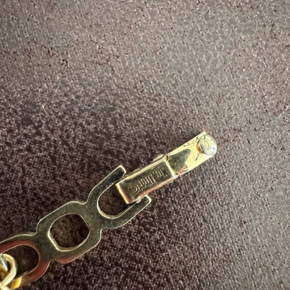 Christian Dior Gold Link Bracelet - Picture 7 of 7